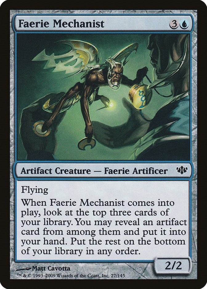 Image for Faerie Mechanist (27) (Conflux) - Magic: The Gathering