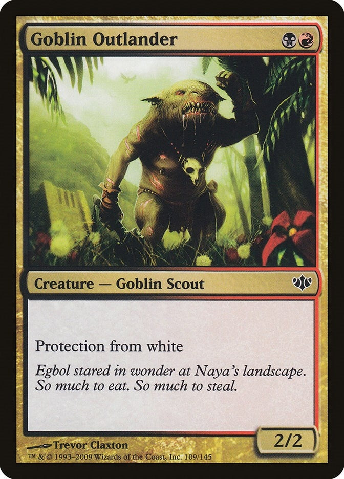 Image for Goblin Outlander (109) (Conflux) - Magic: The Gathering