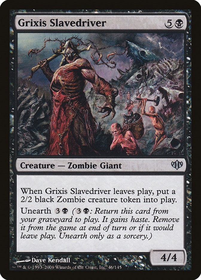 Image for Grixis Slavedriver (46) (Conflux) - Magic: The Gathering