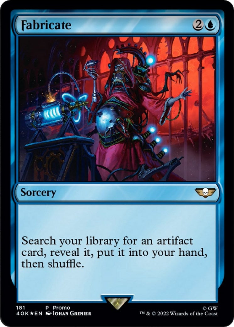 Image for Fabricate (181) (Launch Party & Release Event Promos) - Magic: The Gathering