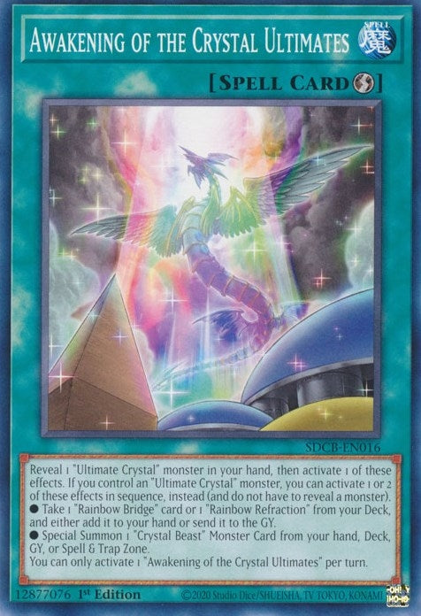 Image for Awakening of the Crystal Ultimates (SDCB-EN016) (SDCB) - YuGiOh