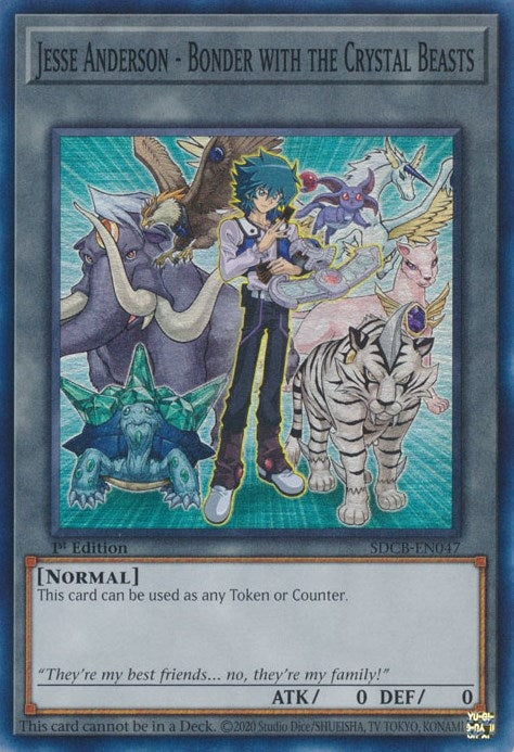 Image for Jesse Anderson - Bonder with the Crystal Beasts (SDCB-EN047) (SDCB) - YuGiOh