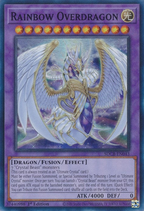 Image for Rainbow Overdragon (SDCB-EN043) (SDCB) - YuGiOh