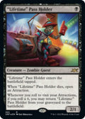 Image for "Lifetime" Pass Holder (79) (Unfinity) - Magic: The Gathering