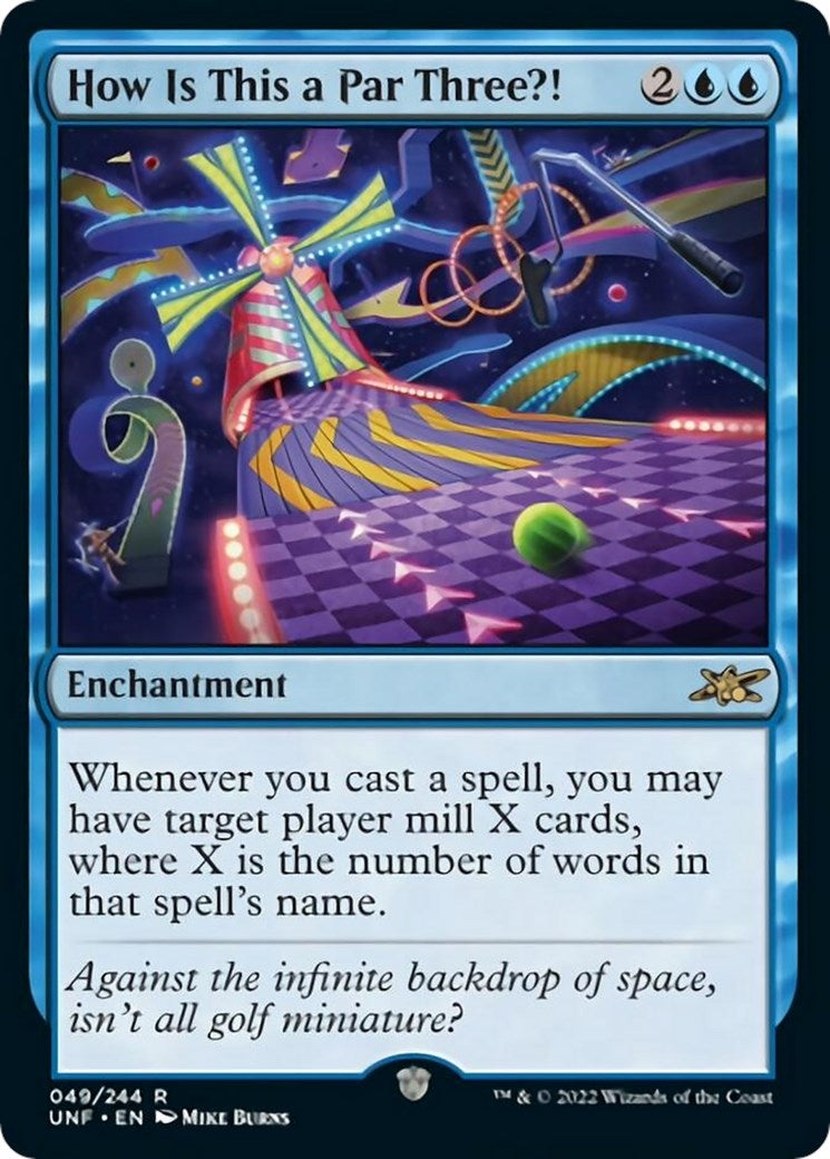 Image for How Is This a Par Three?! (49) (Unfinity) - Magic: The Gathering