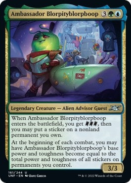 Image for Ambassador Blorpityblorpboop (161) (Unfinity) - Magic: The Gathering