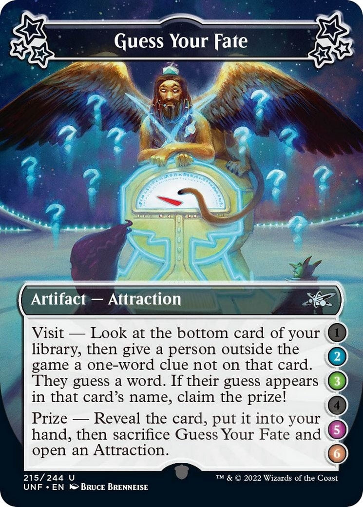 Image for Guess Your Fate (2-3-5-6) (215) (Unfinity) - Magic: The Gathering
