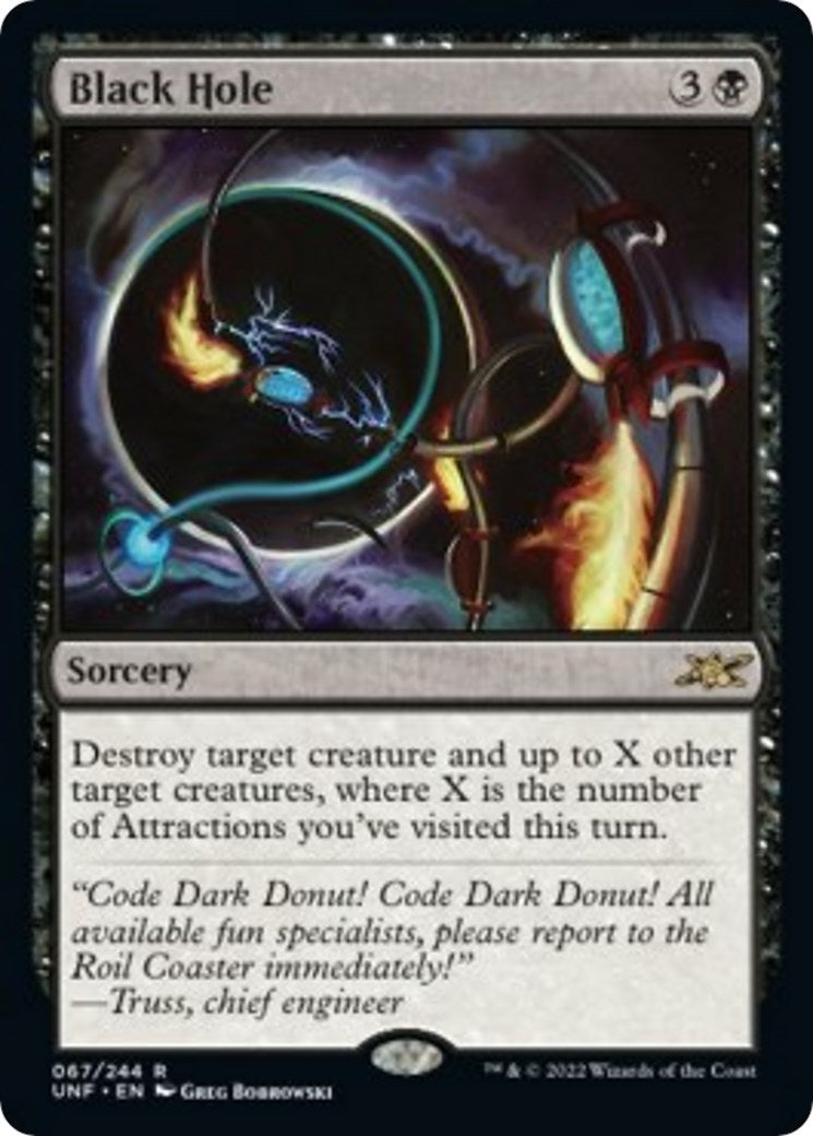 Image for Black Hole (67) (Unfinity) - Magic: The Gathering