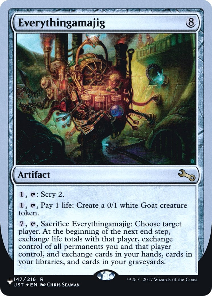 Image for Everythingamajig (F) (147/216) (The List Reprints) - Magic: The Gathering