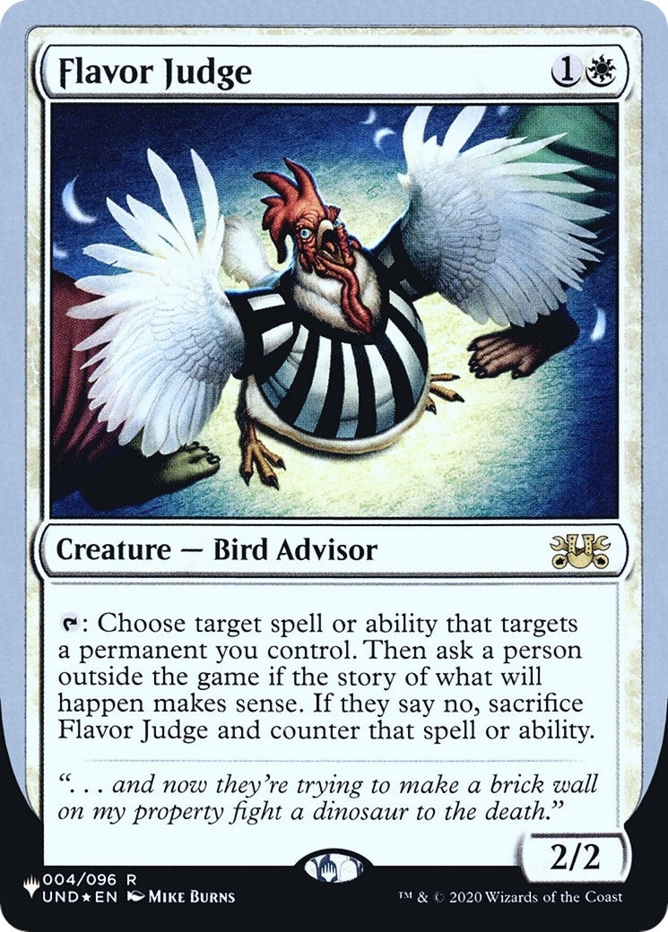 Image for Flavor Judge (004/096) (The List Reprints) - Magic: The Gathering