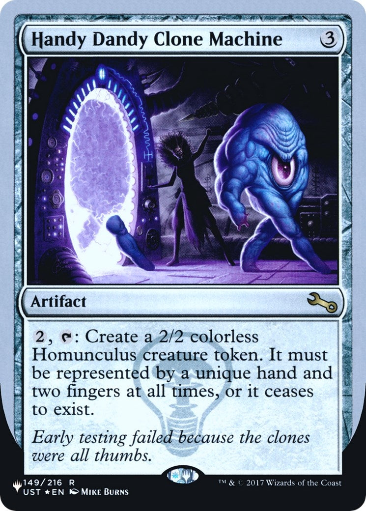 Image for Handy Dandy Clone Machine (149/216) (The List Reprints) - Magic: The Gathering