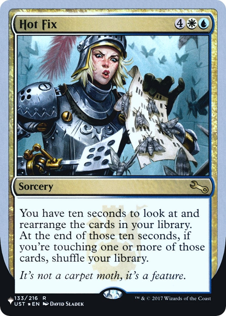 Image for Hot Fix (133/216) (The List Reprints) - Magic: The Gathering