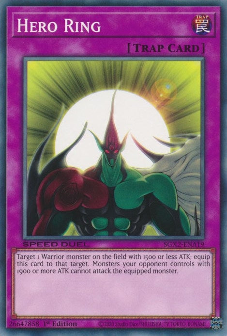 Image for Hero Ring (SGX2-ENA19) (SGX2) - YuGiOh