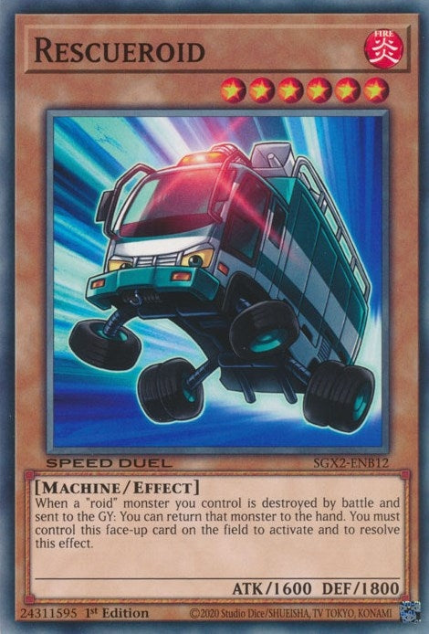 Image for Rescueroid (SGX2-ENB12) (SGX2) - YuGiOh