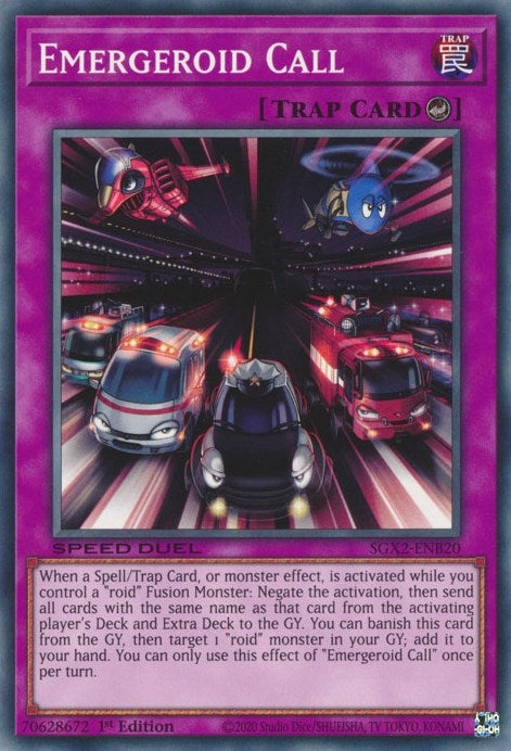 Image for Emergeroid Call (SGX2-ENB20) (SGX2) - YuGiOh
