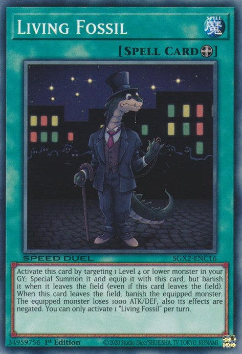 Image for Living Fossil (SGX2-ENC16) (SGX2) - YuGiOh