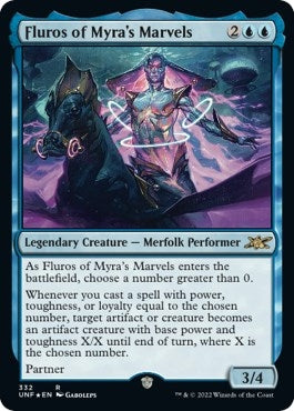 Image for Fluros of Myra's Marvels (Galaxy Foil) (332) (Unfinity) - Magic: The Gathering