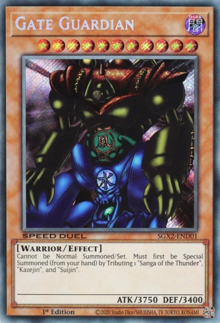 Image for Gate Guardian (Secret Rare) (SGX2-END01) (SGX2) - YuGiOh