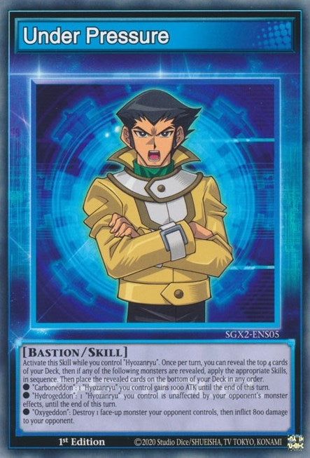 Image for Under Pressure (SGX2-ENS05) (SGX2) - YuGiOh