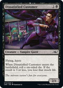 Image for Dissatisfied Customer (72) (Unfinity) - Magic: The Gathering