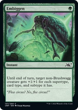 Image for Embiggen (137) (Unfinity) - Magic: The Gathering