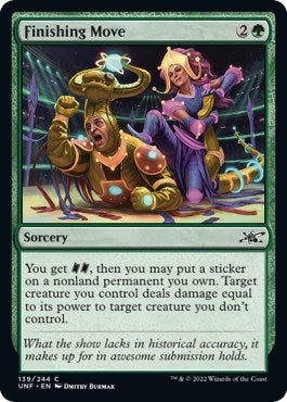 Image for Finishing Move (139) (Unfinity) - Magic: The Gathering