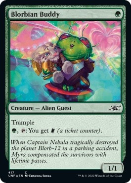 Image for Blorbian Buddy (Galaxy Foil) (417) (Unfinity) - Magic: The Gathering