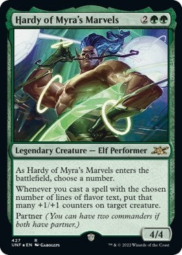 Image for Hardy of Myra's Marvels (Galaxy Foil) (427) (Unfinity) - Magic: The Gathering