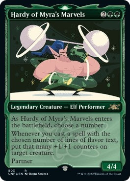 Image for Hardy of Myra's Marvels (Showcase) (Galaxy Foil) (503) (Unfinity) - Magic: The Gathering