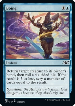 Image for Boing! (Galaxy Foil) (326) (Unfinity) - Magic: The Gathering