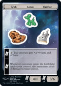 Image for Geek Lotus Warrior (32) (Unfinity) - Magic: The Gathering
