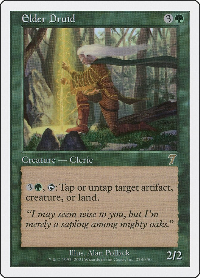 Image for Elder Druid (238) (7th Edition) - Magic: The Gathering