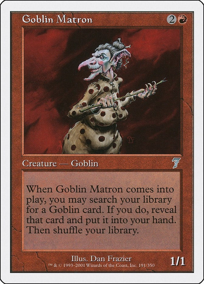 Image for Goblin Matron (191) (7th Edition) - Magic: The Gathering