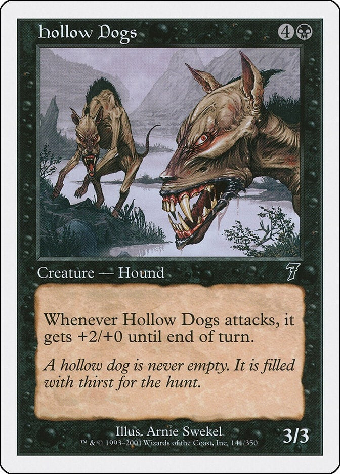 Image for Hollow Dogs (141) (7th Edition) - Magic: The Gathering
