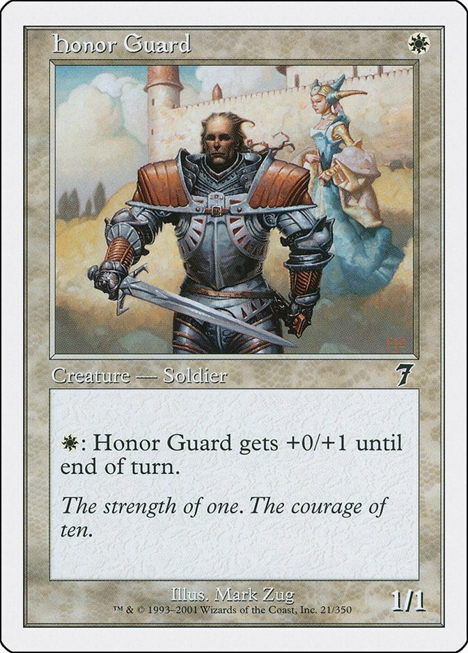 Image for Honor Guard (21) (7th Edition) - Magic: The Gathering