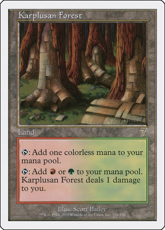 Image for Karplusan Forest (336) (7th Edition) - Magic: The Gathering