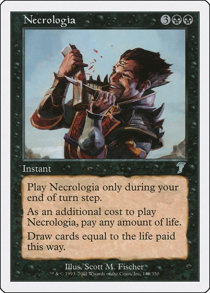 Image for Necrologia (149) (7th Edition) - Magic: The Gathering