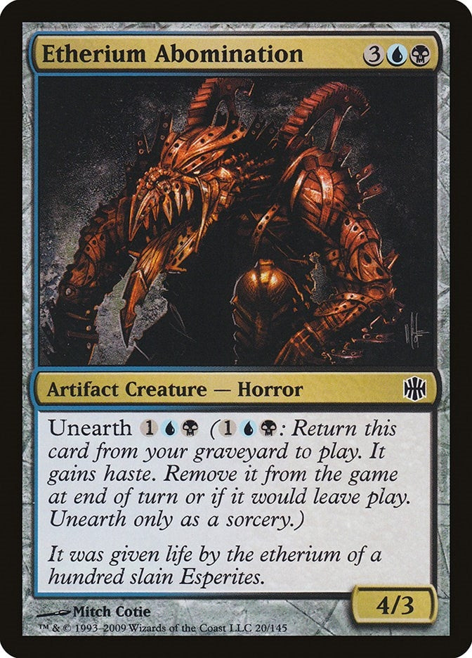 Image for Etherium Abomination (20) (Alara Reborn) - Magic: The Gathering