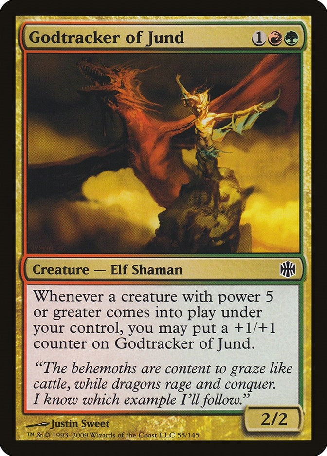 Image for Godtracker of Jund (55) (Alara Reborn) - Magic: The Gathering