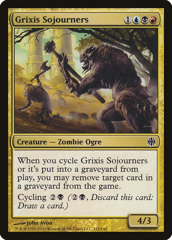 Image for Grixis Sojourners (112) (Alara Reborn) - Magic: The Gathering