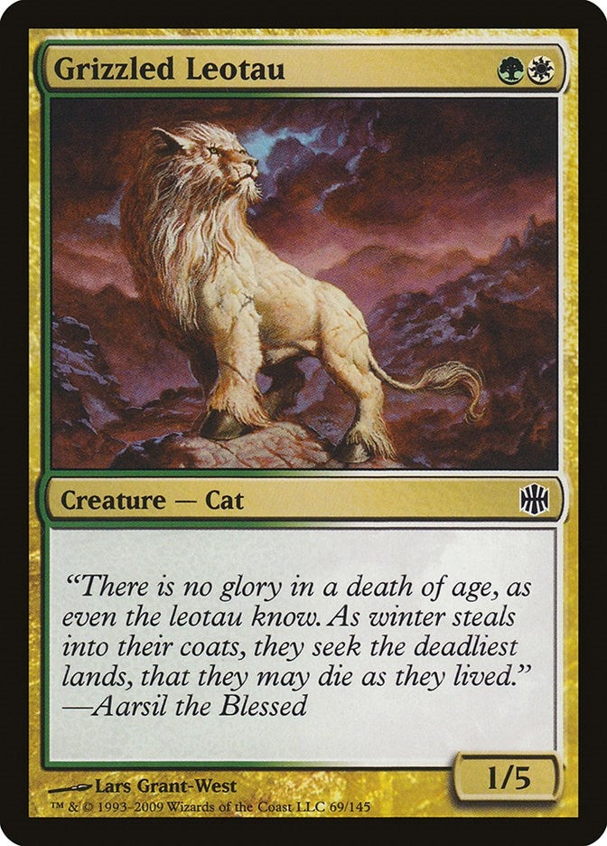 Image for Grizzled Leotau (69) (Alara Reborn) - Magic: The Gathering