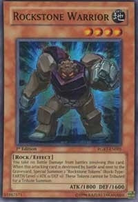 Image for Rockstone Warrior (RGBT-EN001) (RGBT) - YuGiOh
