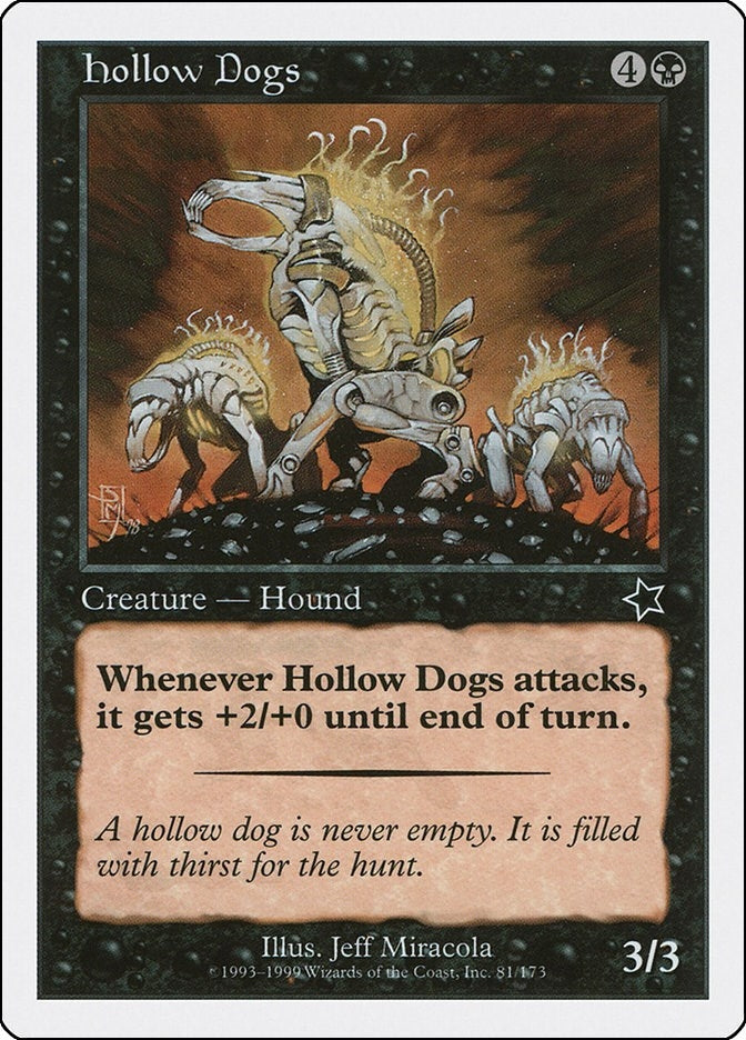 Image for Hollow Dogs (81) (Starter 1999) - Magic: The Gathering