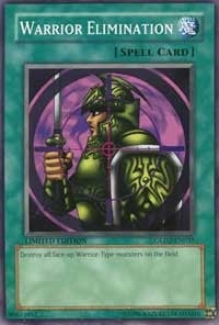 Image for Warrior Elimination (GLD2-EN035) (GLD2) - YuGiOh