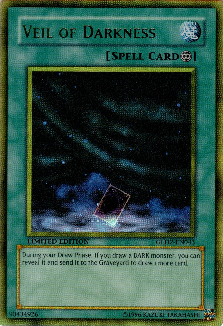 Image for Veil of Darkness (GLD2-EN043) (GLD2) - YuGiOh