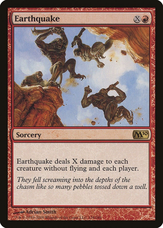 Image for Earthquake (134) (Magic 2010 (M10)) - Magic: The Gathering
