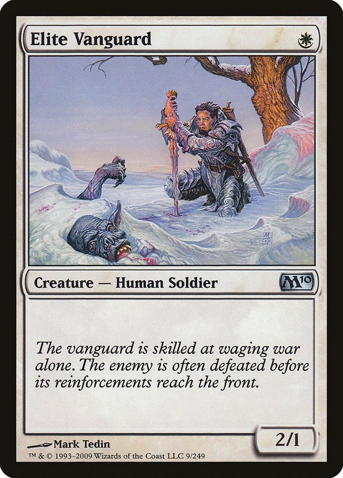 Image for Elite Vanguard (9) (Magic 2010 (M10)) - Magic: The Gathering