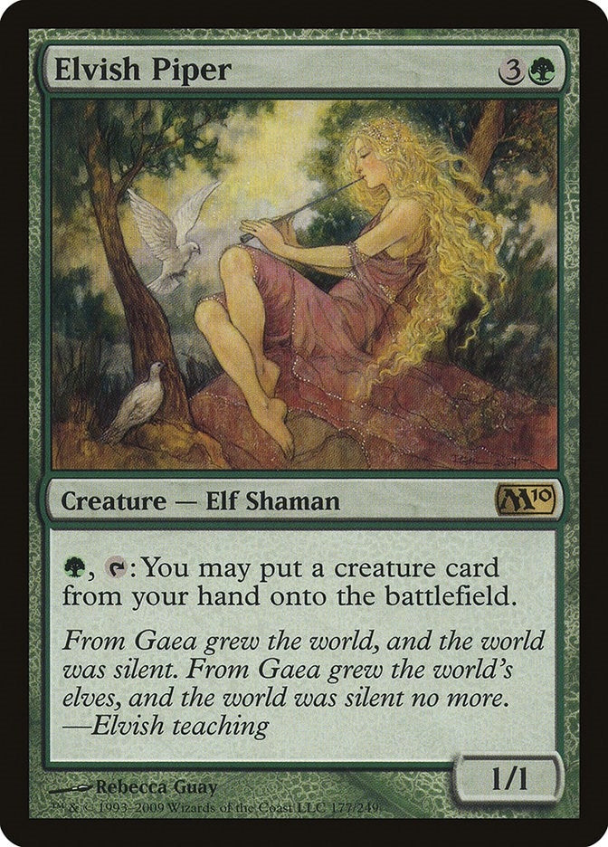 Image for Elvish Piper (177) (Magic 2010 (M10)) - Magic: The Gathering