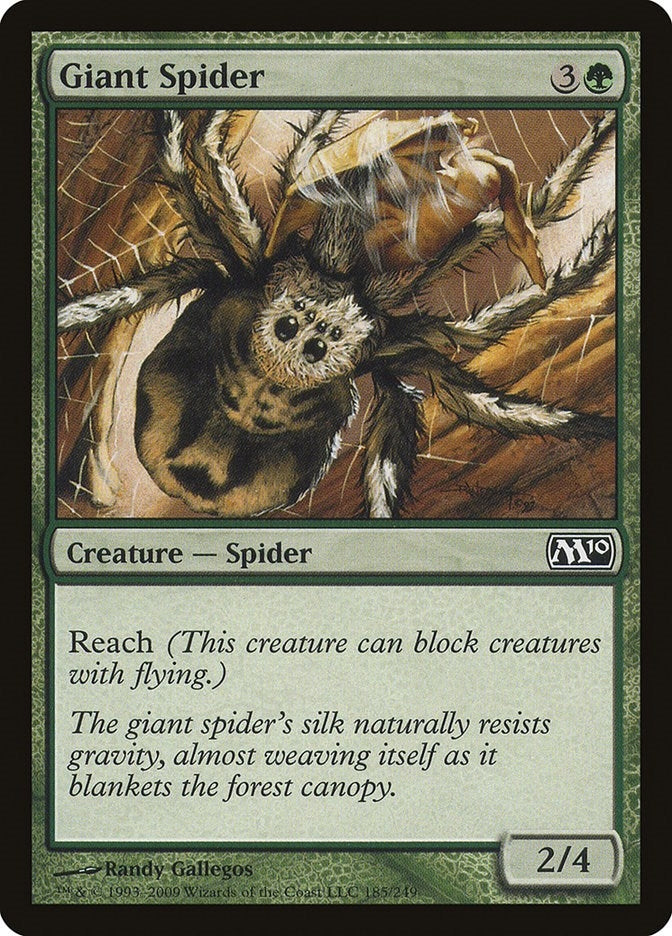 Image for Giant Spider (185) (Magic 2010 (M10)) - Magic: The Gathering
