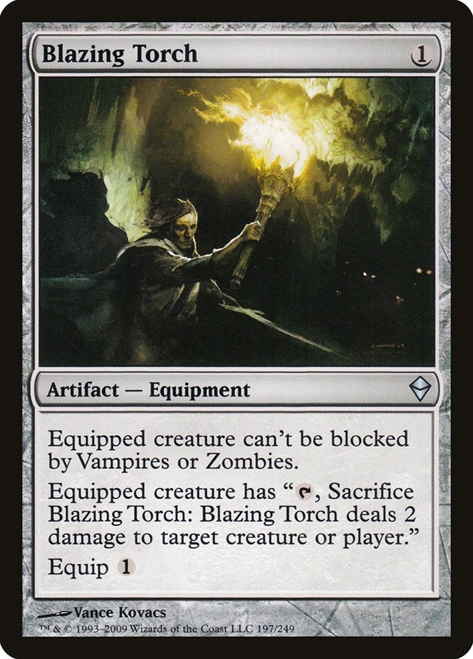 Image for Blazing Torch (197) (Zendikar) - Magic: The Gathering